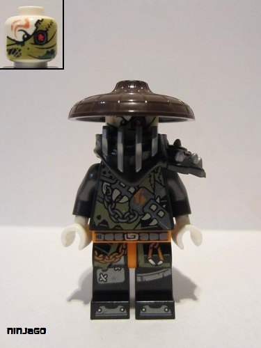 lego 2018 mini figurine njo462 Heavy Metal Faith 