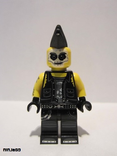 lego 2018 mini figurine njo483 Mohawk  