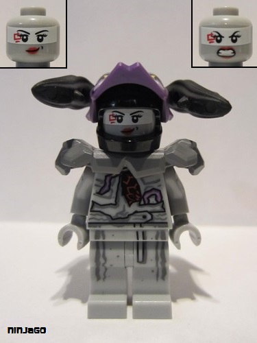 lego 2018 mini figurine njo484 Harumi Oni Mask of Hatred 