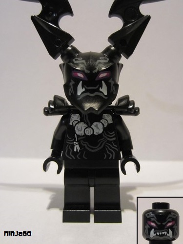 lego 2019 mini figurine njo0512 Oni Villain Scabbard 