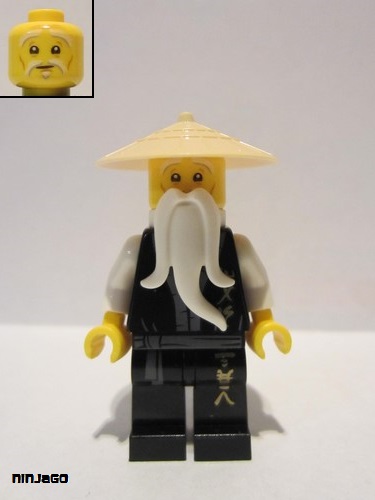 lego 2019 mini figurine njo495 Sensei Wu