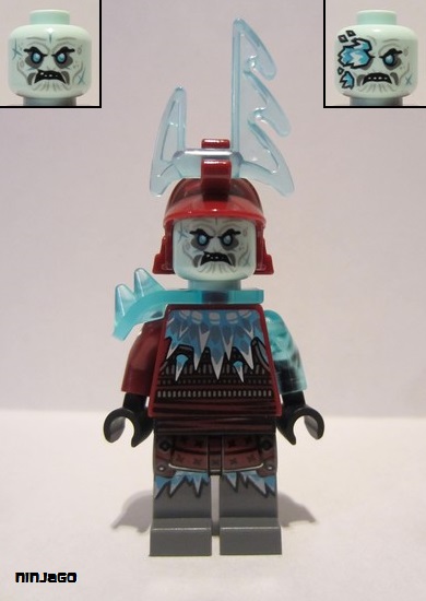 lego 2019 mini figurine njo528 Blizzard Samurai  