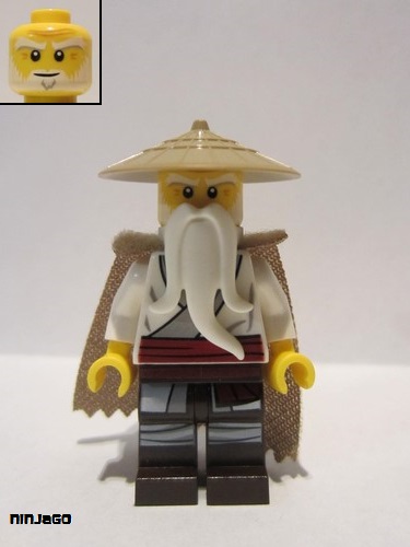 lego 2019 mini figurine njo550 Master Wu