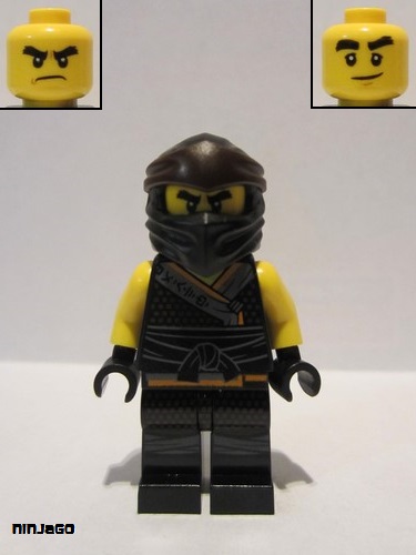 lego 2019 mini figurine njo551 Cole Sons of Garmadon Robe 
