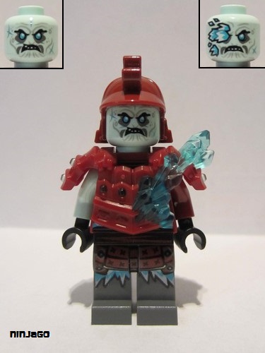 lego 2019 mini figurine njo556 Blizzard Samurai