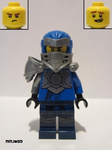 lego 2020 mini figurine njo601 Jay Hero Clip on Back 