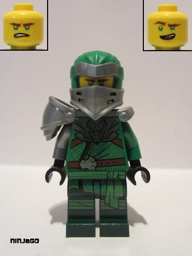 lego 2020 mini figurine njo602 Lloyd Hero Clip on Back 