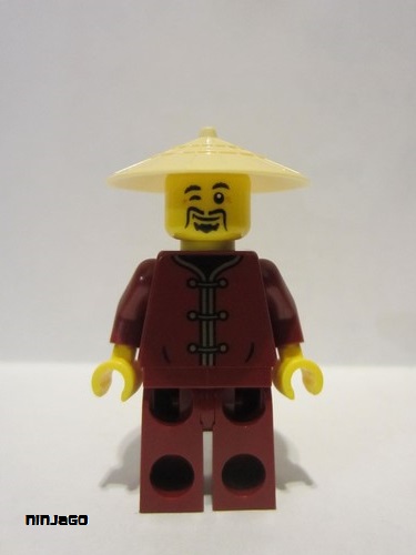 lego 2021 mini figurine njo668 Statue Chen's Noodle House Sign 