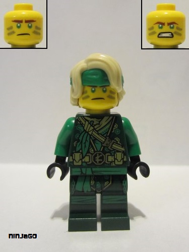 lego 2021 mini figurine njo681 Lloyd The Island, Hair with Bandana 