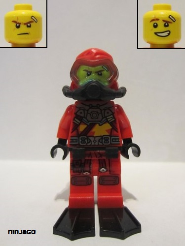 lego 2021 mini figurine njo695 Kai