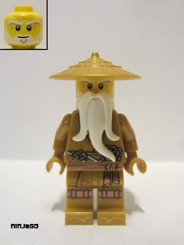 lego 2021 mini figurine njo731 Sensei Wu