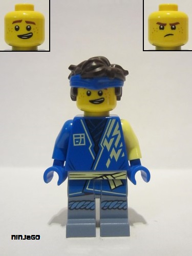 lego 2022 mini figurine njo729 Jay Hair 