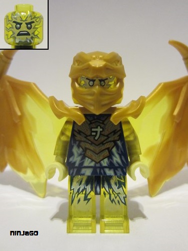 lego 2022 mini figurine njo755 Jay Golden Dragon 