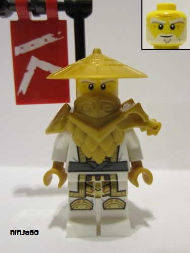 lego 2022 mini figurine njo784 Sensei Wu