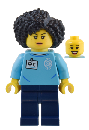 lego 2023 mini figurine njo0841 Borg Store Employee  