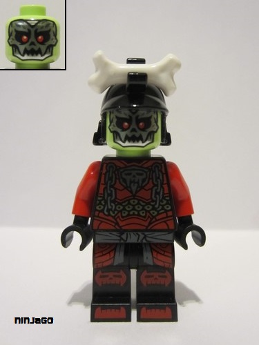 lego 2023 mini figurine njo807 Bone King