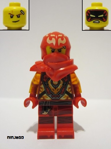 lego 2023 mini figurine njo808 Kai Dragon Power 