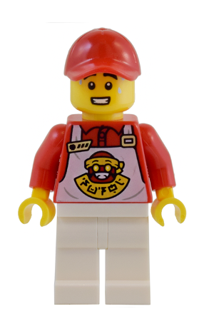 lego 2023 mini figurine njo846 Sushimi Chef  