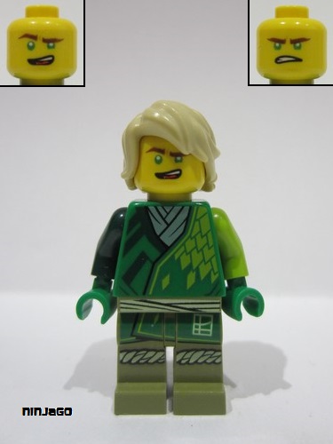 lego 2023 mini figurine njo847 Lloyd Hair Tousled 