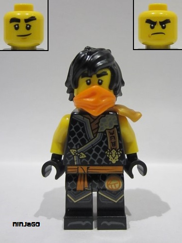 lego 2024 mini figurine njo0909 Cole Tournament Armor, Scabbard 