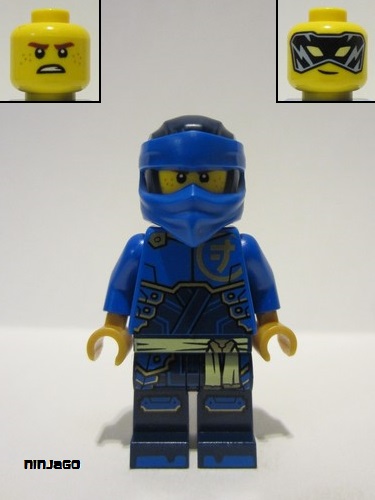 lego 2024 mini figurine njo852 Jay Head Wrap 