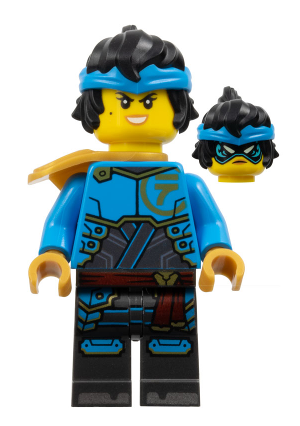 lego 2024 mini figurine njo867 Nya Hair 