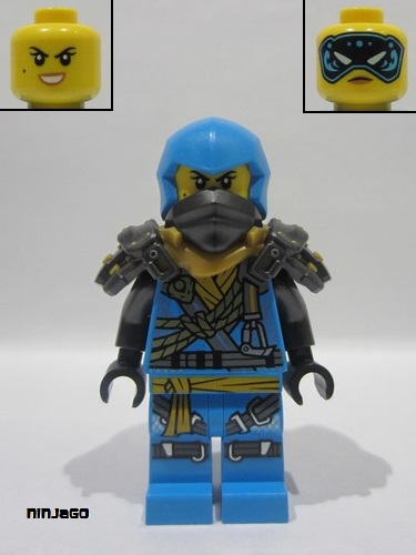 lego 2024 mini figurine njo874 Nya Climber, Shoulder Armor 