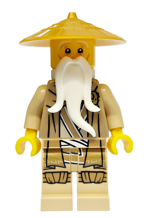 lego 2024 mini figurine njo883 Wu Sensei  