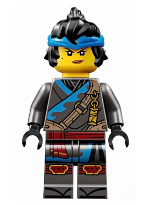 lego 2025 mini figurine njo0988 Nya Dragons Rising, Tunic with Strap and Charm 
