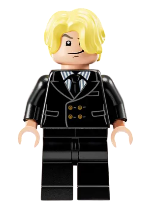lego 2025 mini figurine op014 Sanji Vinsmoke Black Tuxedo 