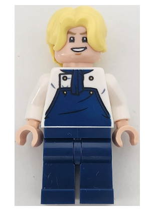 lego 2025 mini figurine op022 Sanji Vinsmoke Chef Overalls 