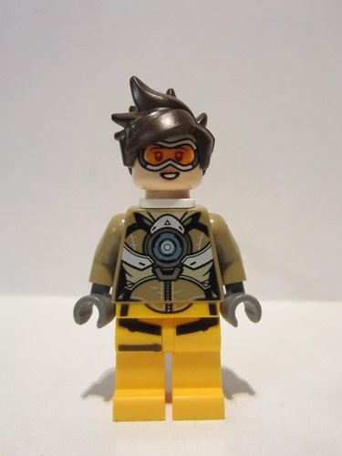 Dark Brown Hair Angular and Spiky with Parted Bangs LEGO Minifigure 