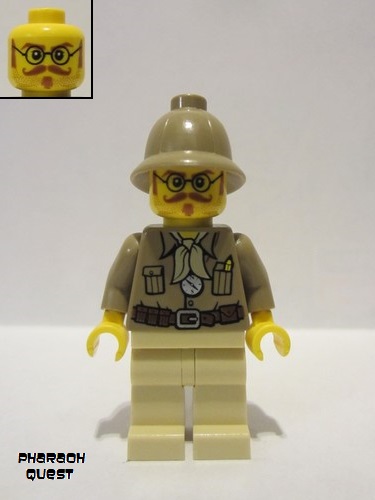 lego 2011 mini figurine pha002 Professor Archibald Hale