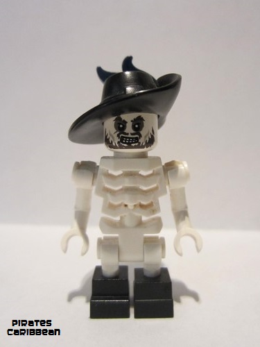 lego 2011 mini figurine poc003 Skeleton Barbossa