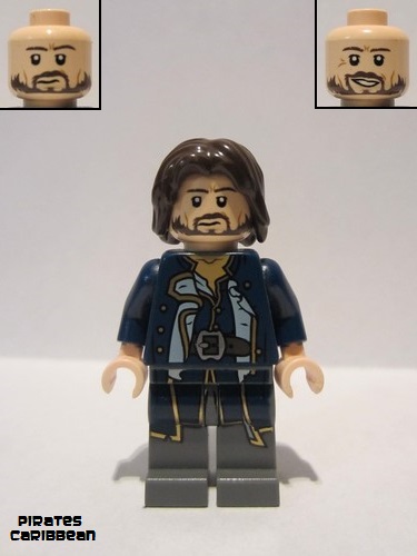 lego 2011 mini figurine poc005 Admiral Norrington