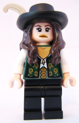 lego 2011 mini figurine poc006 Angelica  