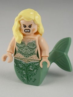 lego 2011 mini figurine poc020 Mermaid Curved Tail 