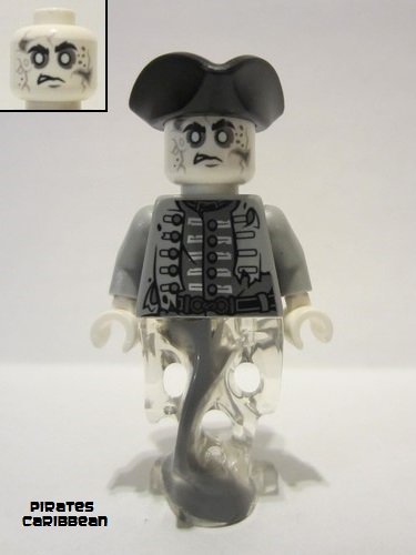 poc040 NEW LEGO Officer Santos FROM SET 71042 PIRATES OF THE CARIBBEAN 