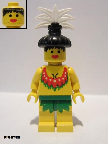 lego 1994 mini figurine pi066 Islander