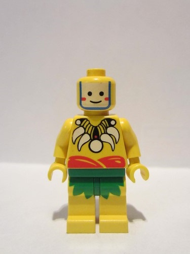 Lego® pi068 Islander Figur Insulaner King Kahuka aus Set 1788 6236 6256 #32 