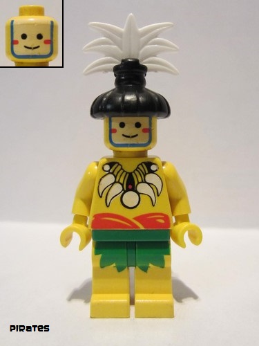 lego 1994 mini figurine pi069 Islander