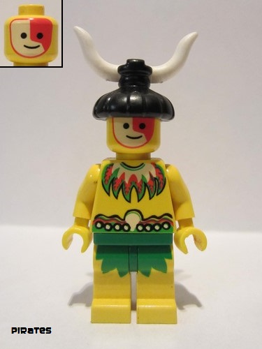 lego 1994 mini figurine pi070 Islander Male 