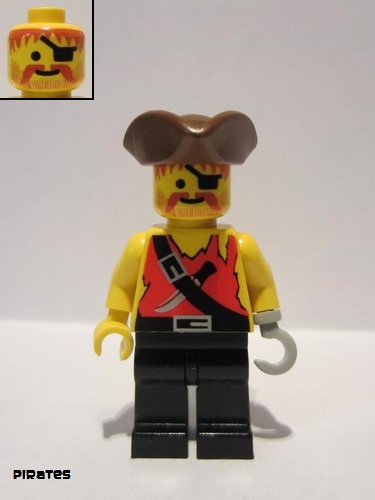 Lego 1x Minifig Hut Hut Pirat Dreispitz Hut Brown/Reddish Brown 2544 Neu 