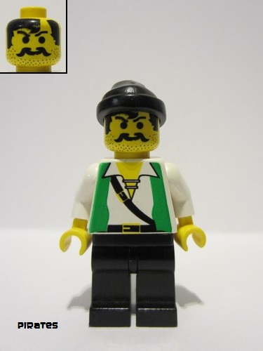 lego 1996 mini figurine pi047 Pirate