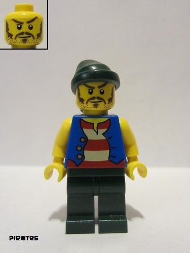 lego 2009 mini figurine pi099 Pirate