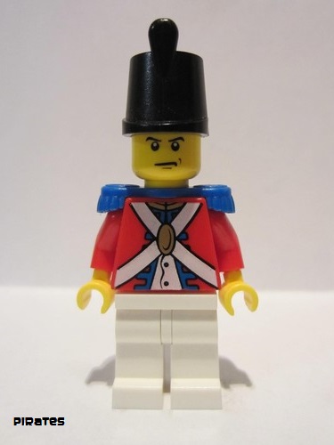 lego 2009 mini figurine pi114 Imperial Soldier II Shako Hat Plain 