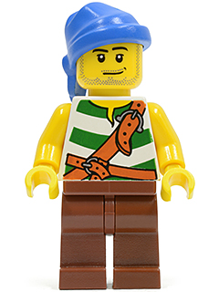 lego 2009 mini figurine pi133 Pirate