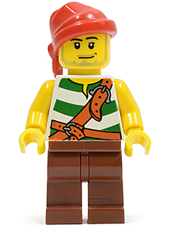 lego 2009 mini figurine pi134 Pirate