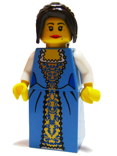 lego 2010 mini figurine pi121 Governor's Daughter