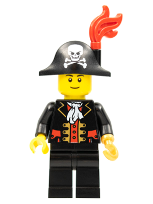 lego 2011 mini figurine pi138a Captain